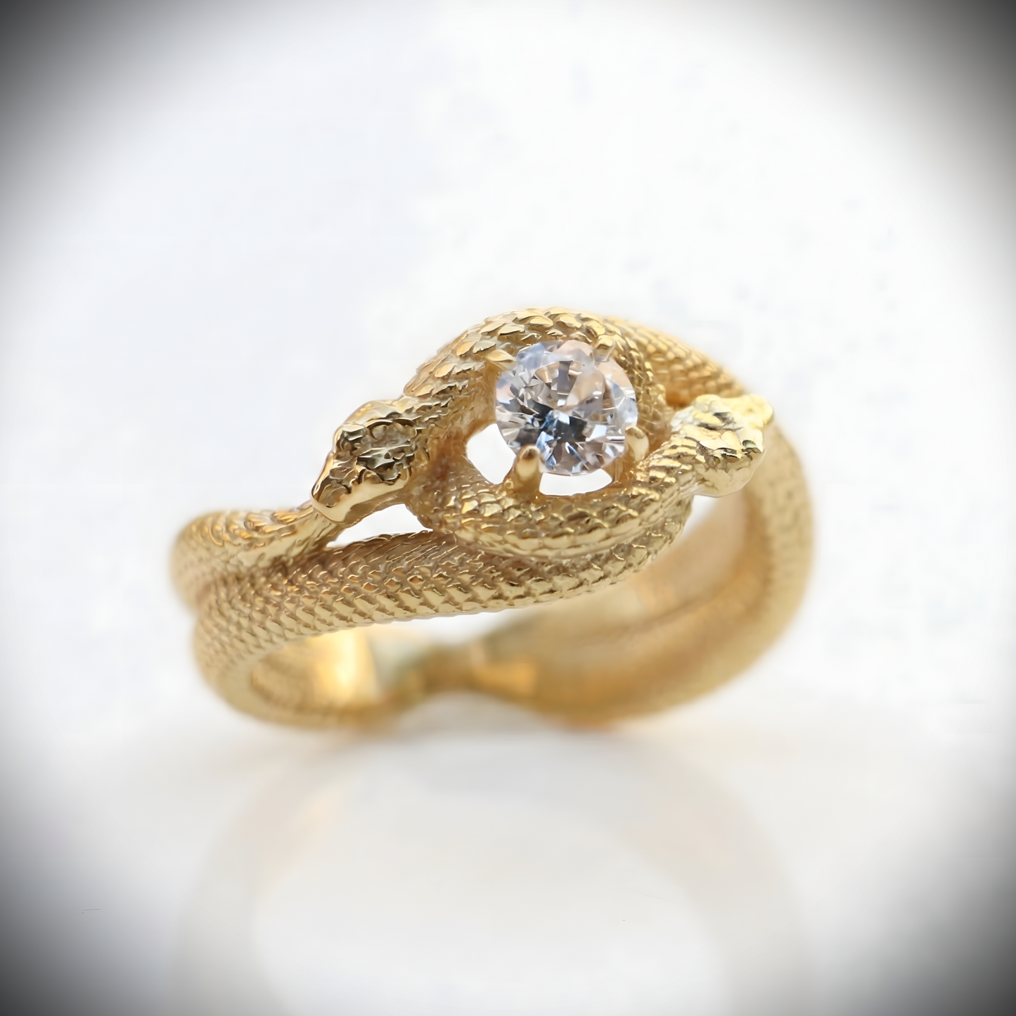 Ouroboros Yüzük (Tüm Taş ve Maden Seçenekleri)