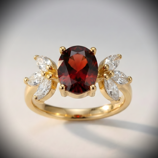 Isabella Lab. Emerald (14 Carat Gold)