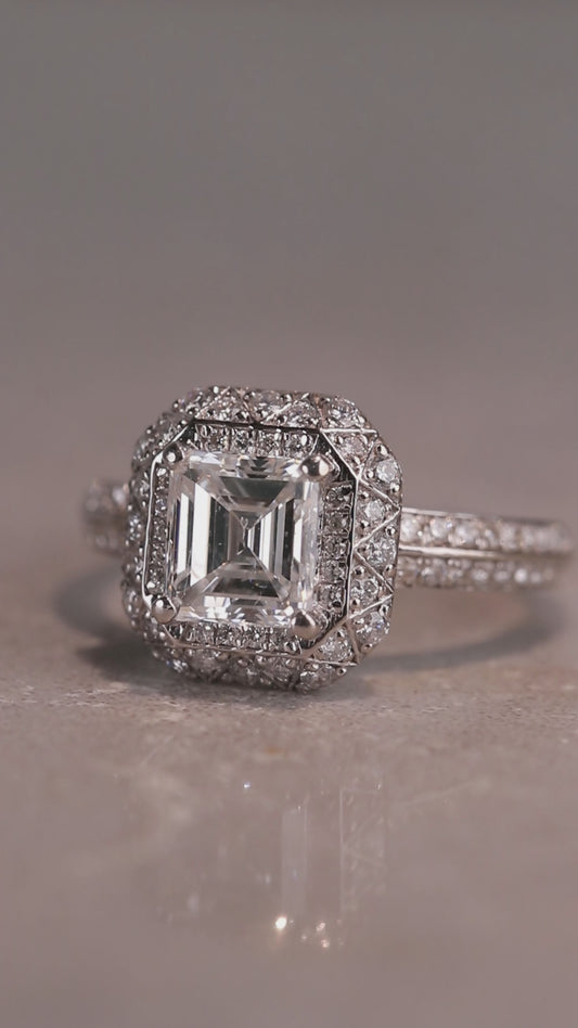 2.06 Karat Prenses Pırlanta Yüzük