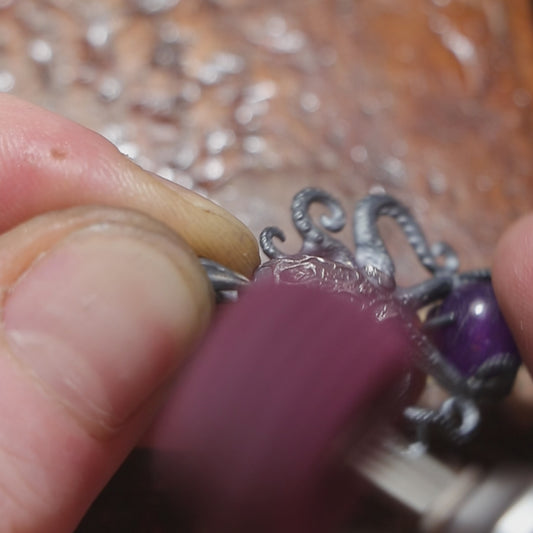 Claw Necklace (All Metal and Stone Options)