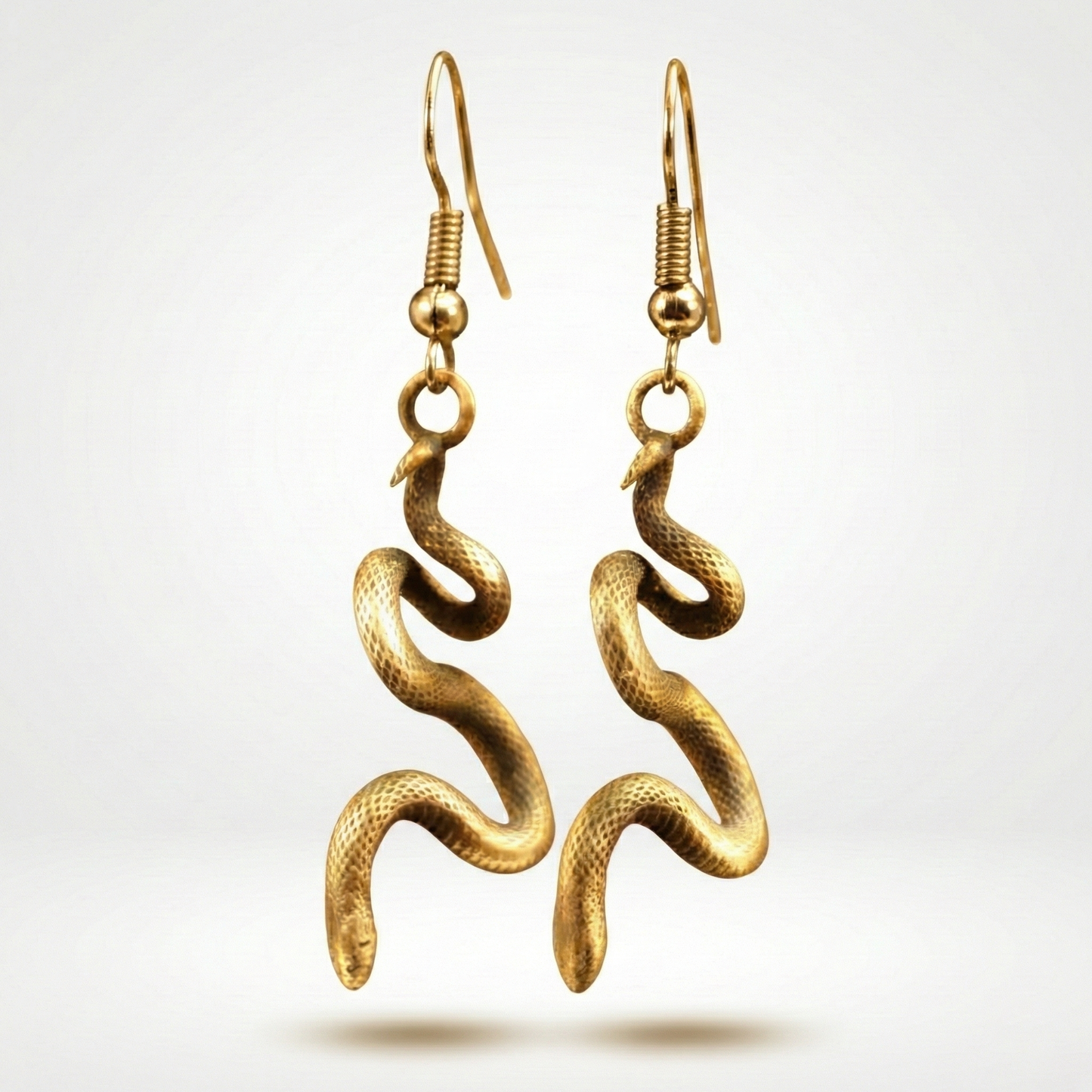 925 Silver Snake Earrings