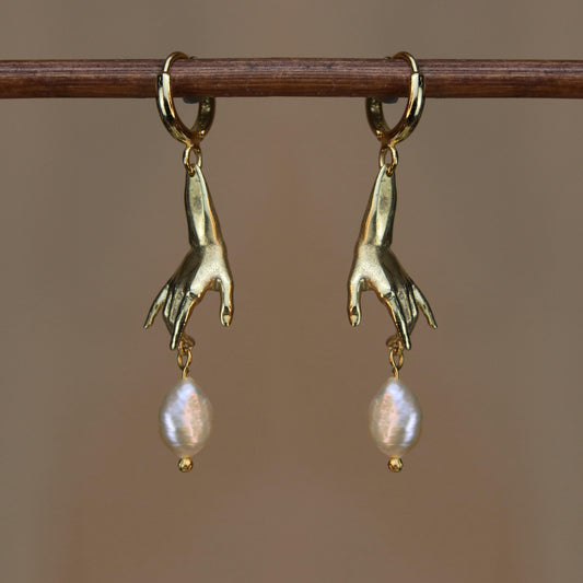 925 Silver Earring with Drop Jade Stone