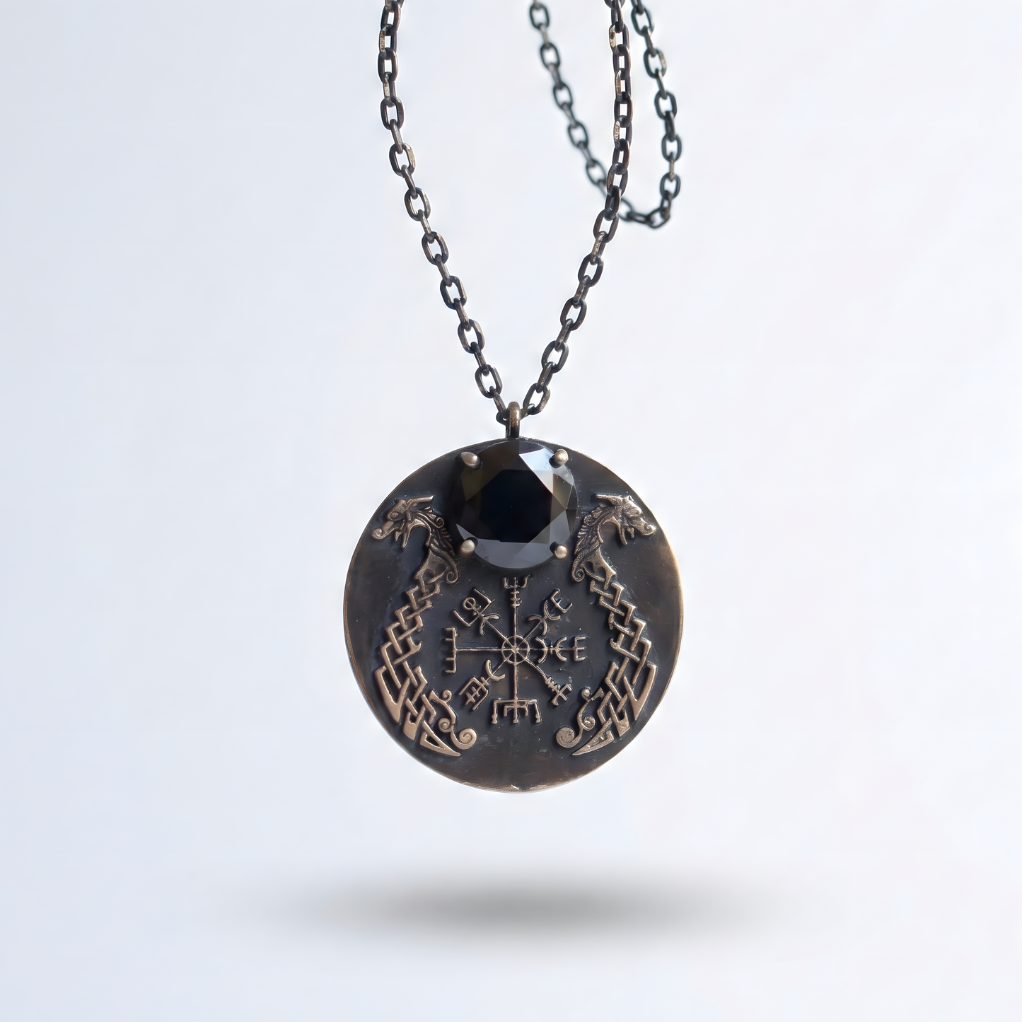 Moissanite Gold Plated 925 Silver Necklace