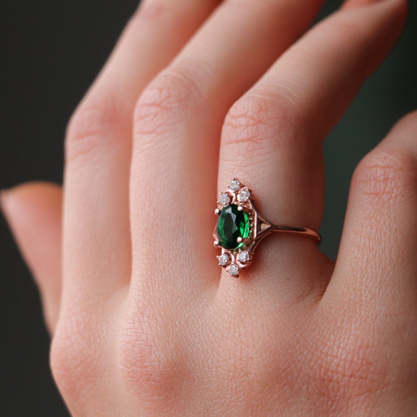 vintage emerald ring (9)
